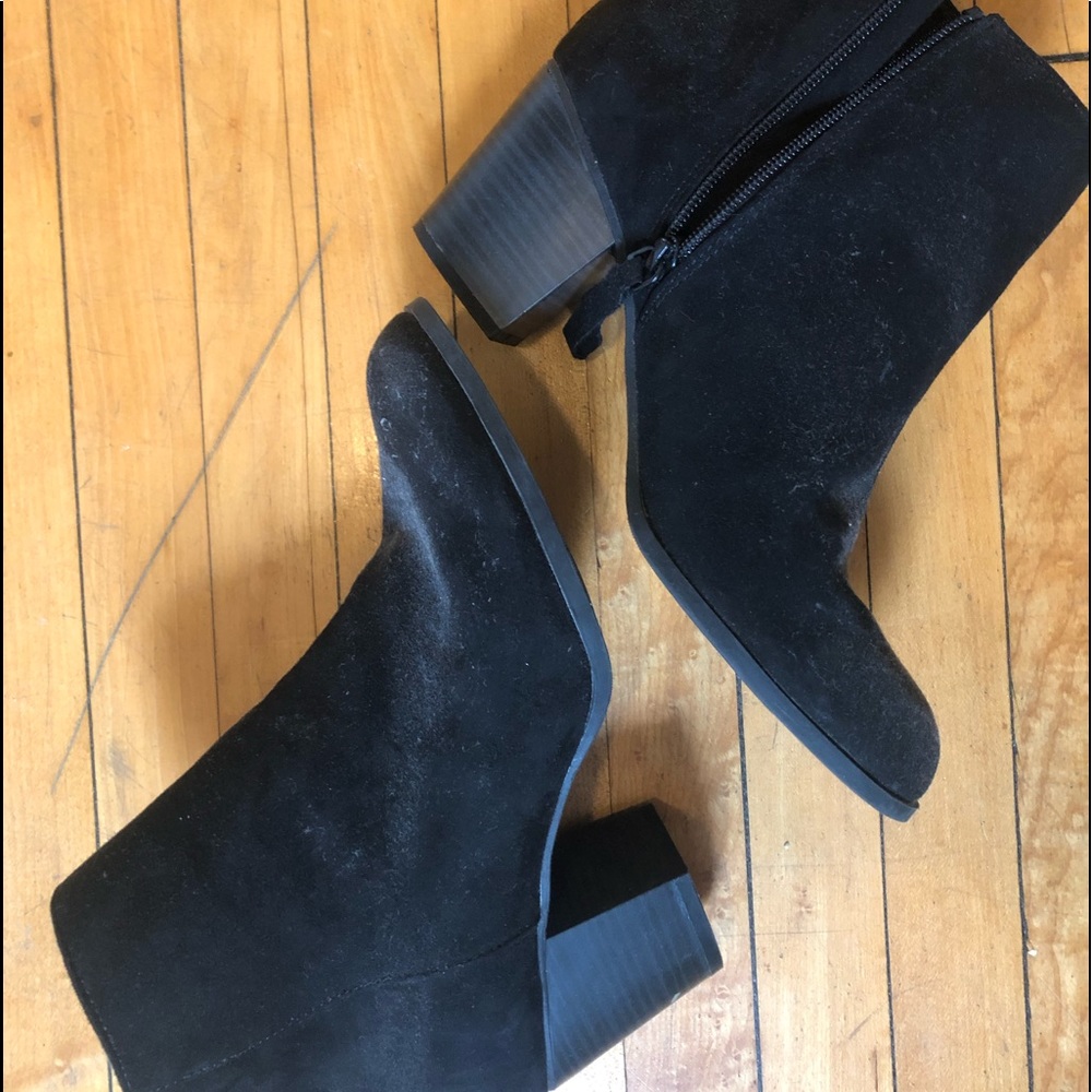 Chunky Heel Booties